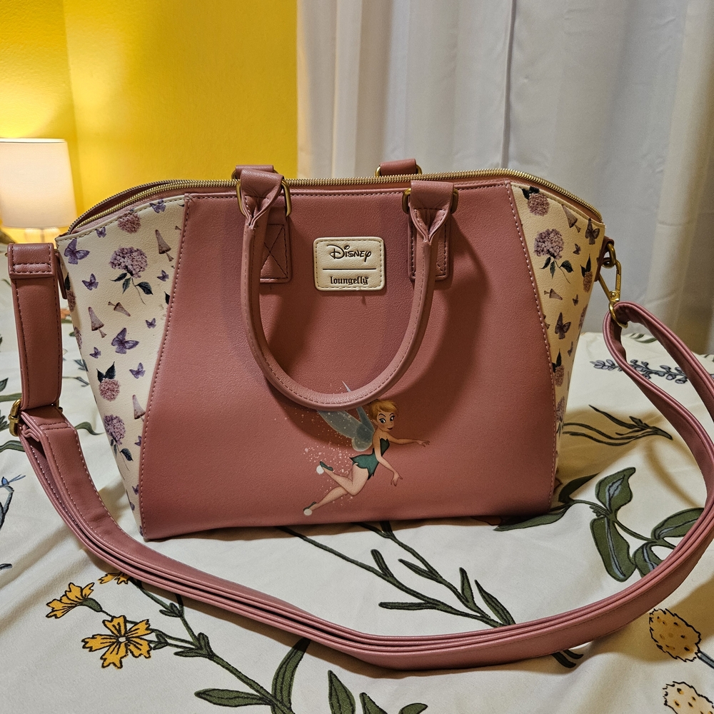 Loungefly Pink Tinker Bell Women's Bag